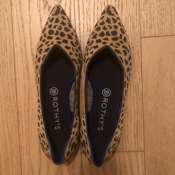 Rothy's Shoes - Rothys Leopard The Point shoes